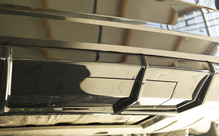 Rieger Tuning diffuser (voor originele elektrische trekhaak) Skoda Superb III 3T/3V