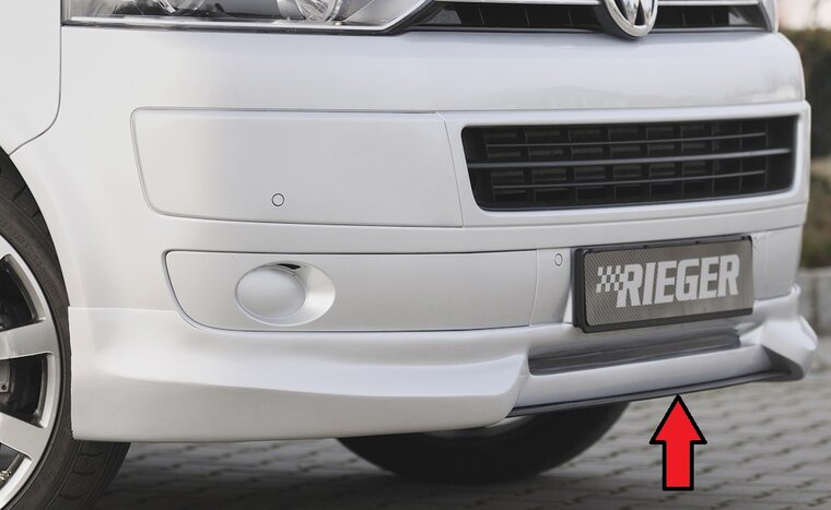Rieger Tuning splitter VW Transporter T5