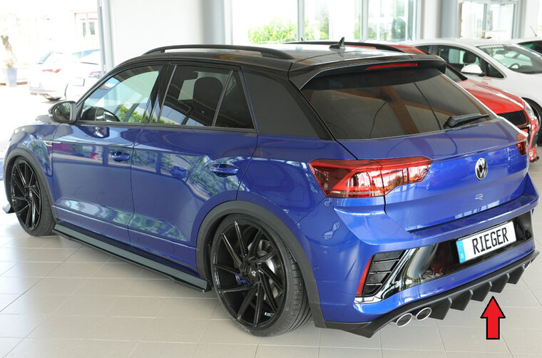 Rieger Tuning diffuser (voor auto's met trekhaak) VW T-Roc