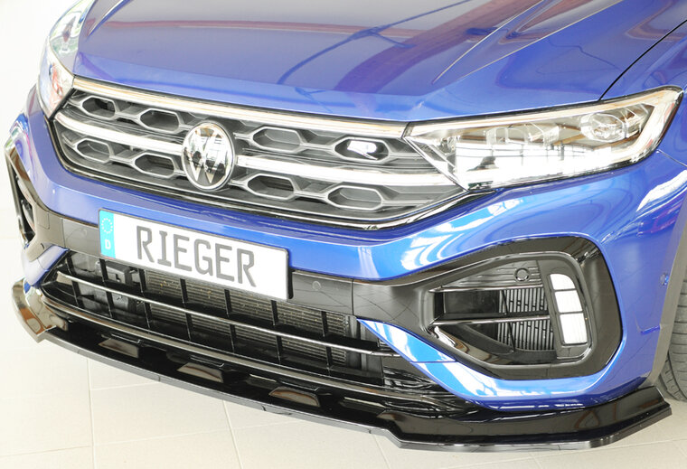 Rieger Tuning voorsplitter alleen voor R / R-Line VW T-Roc