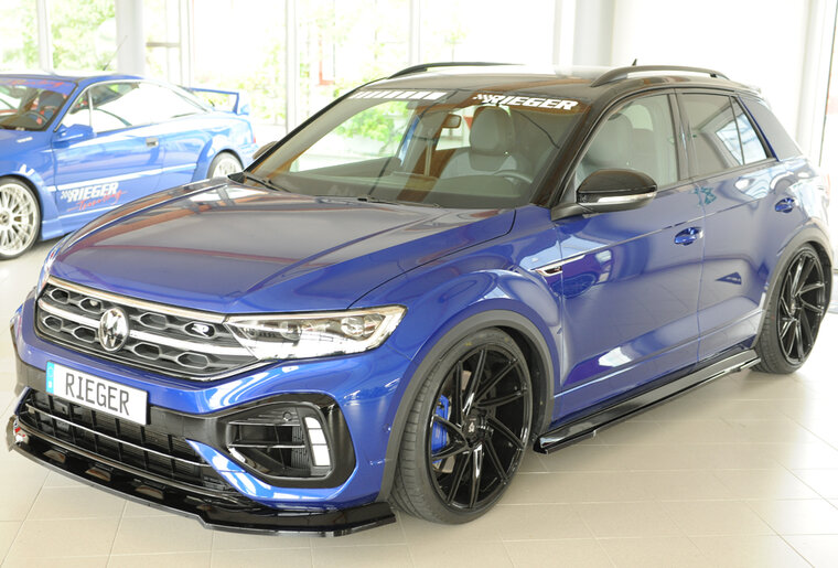 Rieger Tuning voorsplitter alleen voor R / R-Line VW T-Roc