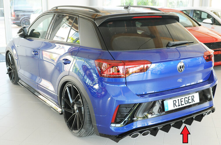 Rieger Tuning diffuser (voor auto's met trekhaak) VW T-Roc