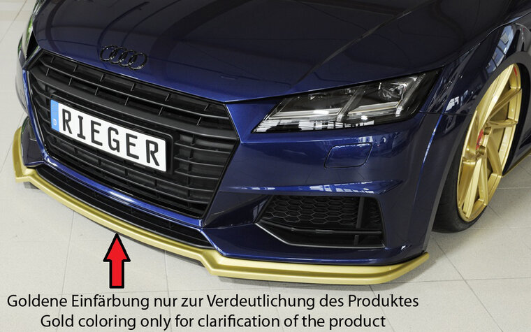 Rieger Tuning splitter Audi TT / TTS [8J]