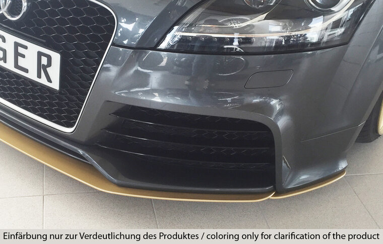 Rieger Tuning splitter lateraal, links Audi TTRS [8J]