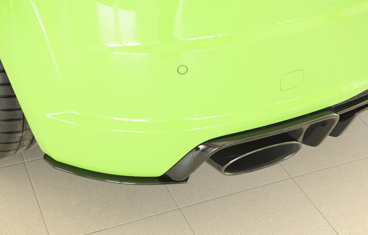 Rieger Tuning achterbumper aanzetstuk lateraal, links Audi TTRS [8J]