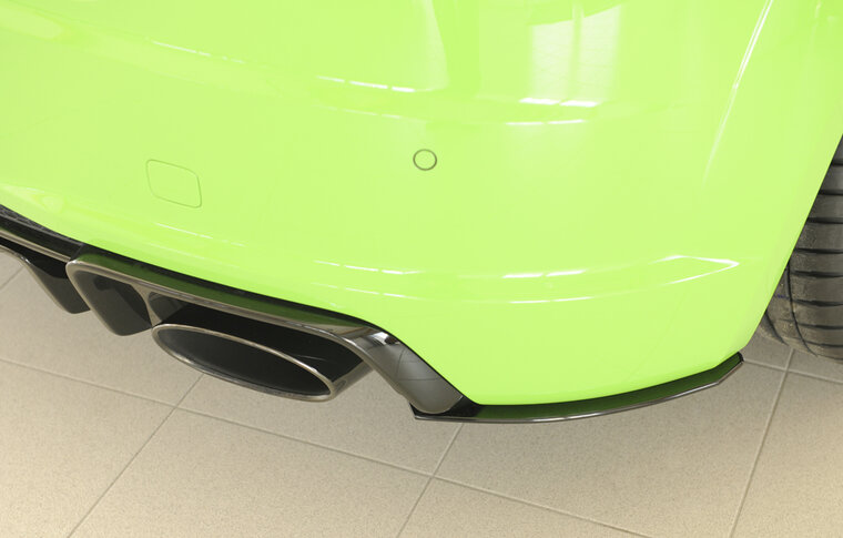 Rieger Tuning achterbumper aanzetstuk lateraal, rechts Audi TTRS [8J]