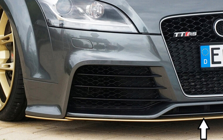Rieger Tuning splitter Audi TTRS [8J]