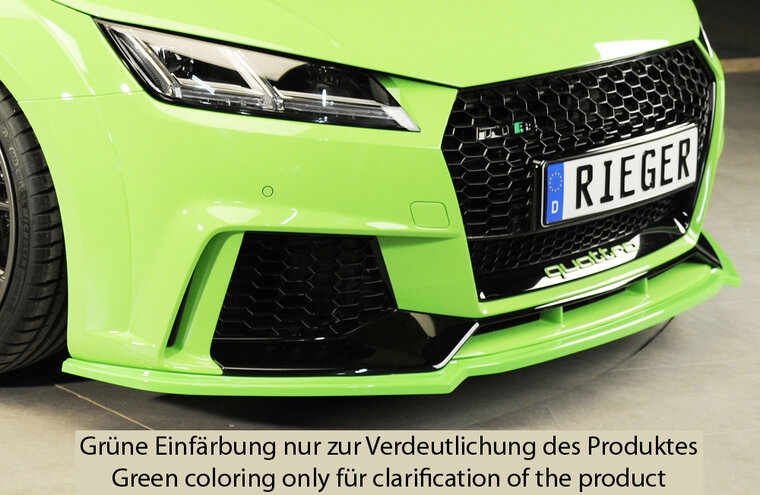 Rieger Tuning splitter Audi TTRS [8J]