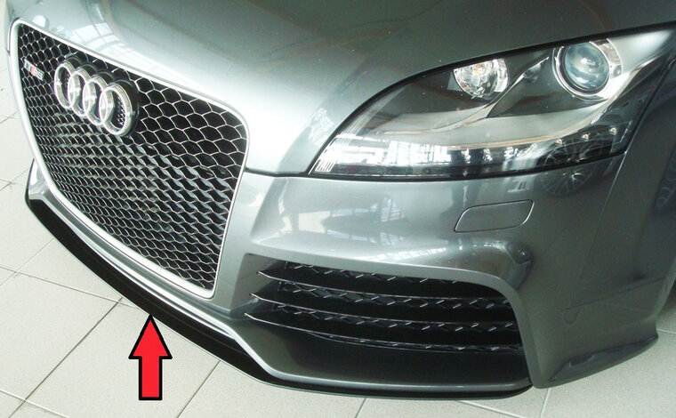 Rieger Tuning splitter Audi TTRS [8J]