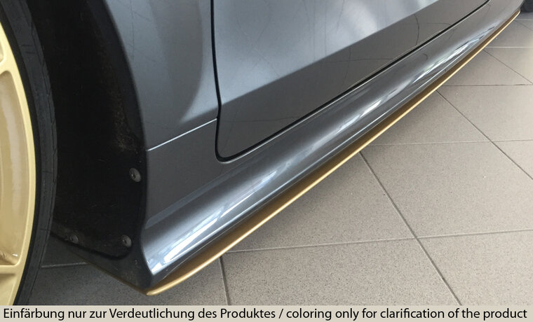 Rieger Tuning sideskirt aanzetstuk Links Audi TTS / TTRS [8J]