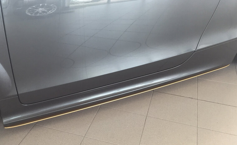 Rieger Tuning sideskirt aanzetstuk Links Audi TTS / TTRS [8J]