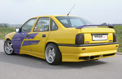 Rieger Tuning achterbumper verlenging Opel Vectra A