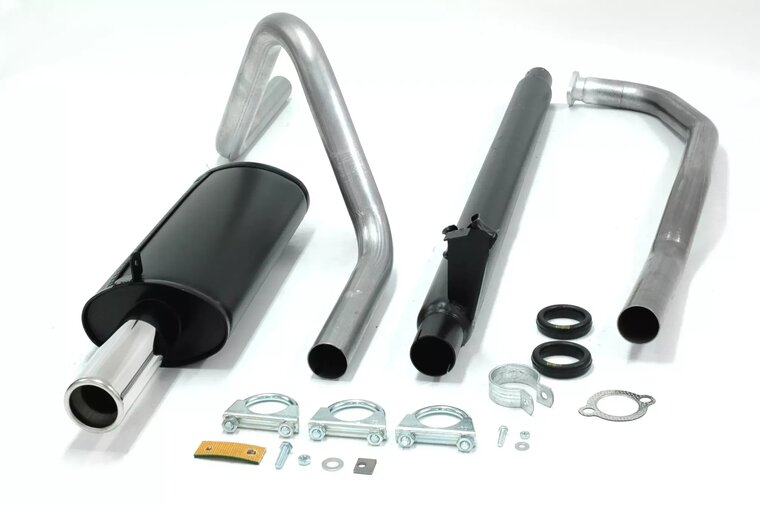 Simons Sportuitlaat Volvo Amazon Volo amazon model met 1-gaats flens downpipesysteem incl. Voorpijp