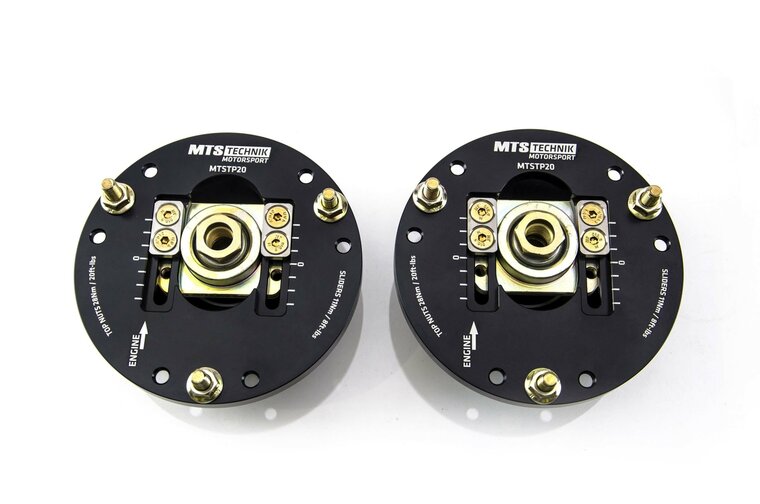 MTS Verstelbare camber- / casterplaten (vooras) - MTSCP20SET Seat LEON (1P)