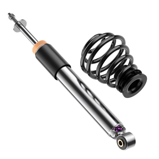 KW V3 Schroefset BMW 3-serie E36 Zwart
