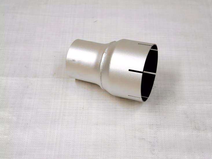RVS verloopbus 101,6 mm naar 76 mm universele uitlaat adapter voor uitlaatsysteem