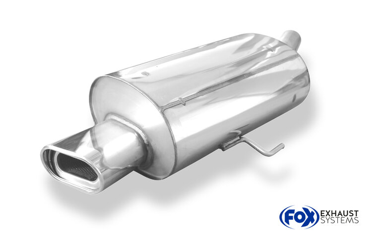 Fox Sportuitlaat Alfa Romeo 156 achterdemper - 135x80 Type 53