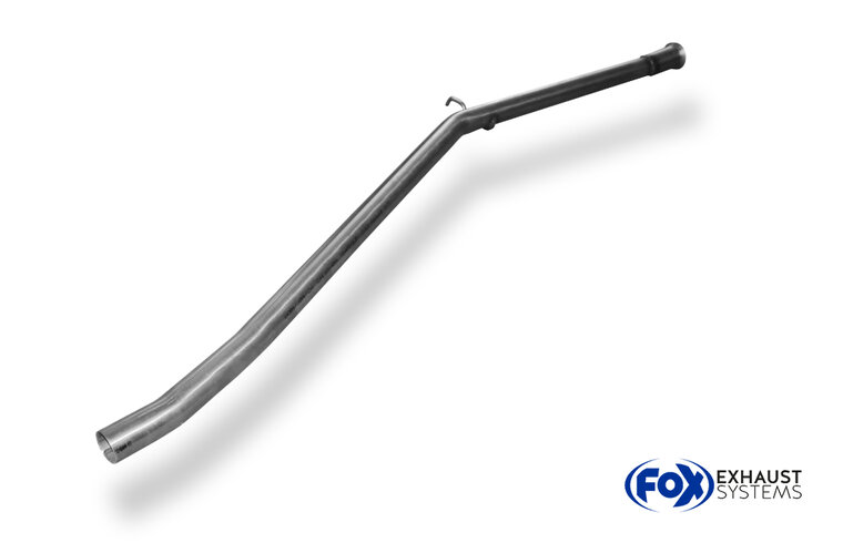 Fox Sportuitlaat Vervangingspijp voor de voordemper van de Peugeot 205