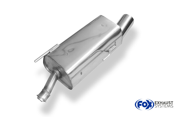 Fox Sportuitlaat Peugeot 206 Sedan/CC Achterdemper - 1x90 Type 13