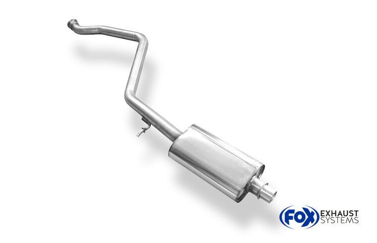 Fox Sportuitlaat Peugeot 306 voordemper
