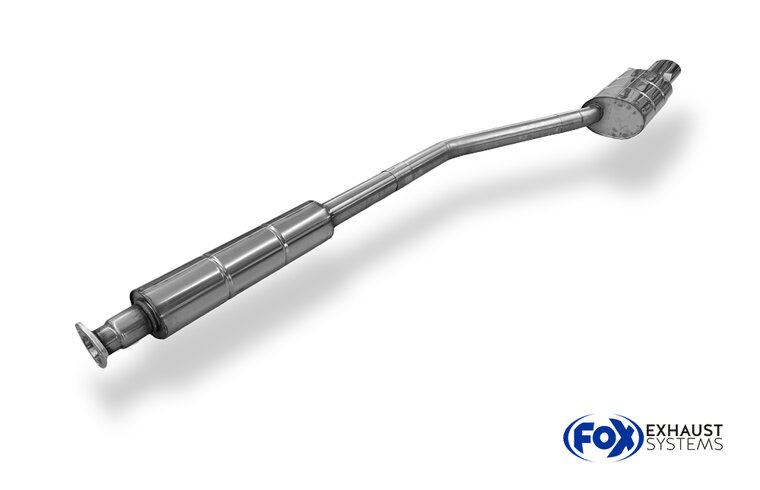 Fox Sportuitlaat Porsche 944 half uitlaatsysteem bestaande uit achter- en voordemper - uitlaatpijp 140x90 type 44