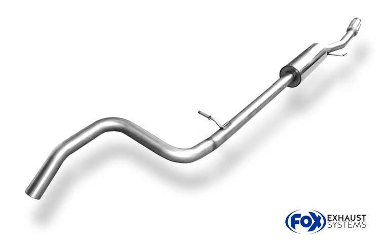 Fox Sportuitlaat Peugeot 2008 voor de uitlaatdemper