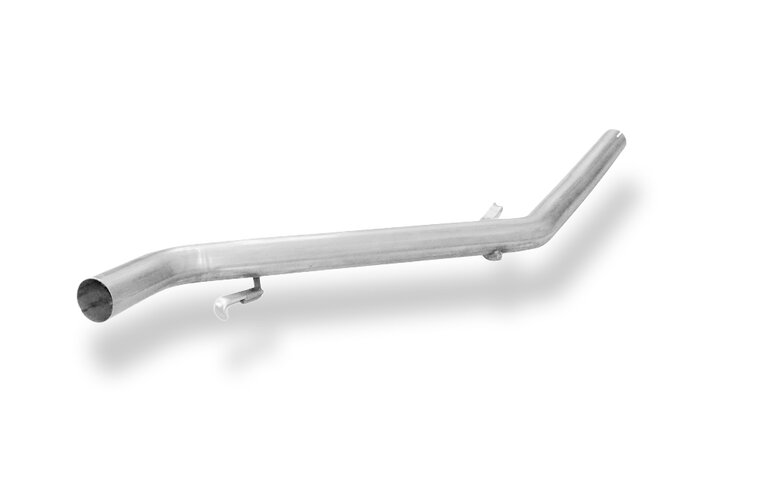 Fox Sportuitlaat Audi 100/A6 Type C3/C4 voorwielaandrijving: vervangingspijp voor de voordemper, inclusief verbindingspijp naar de katalysator met flens.