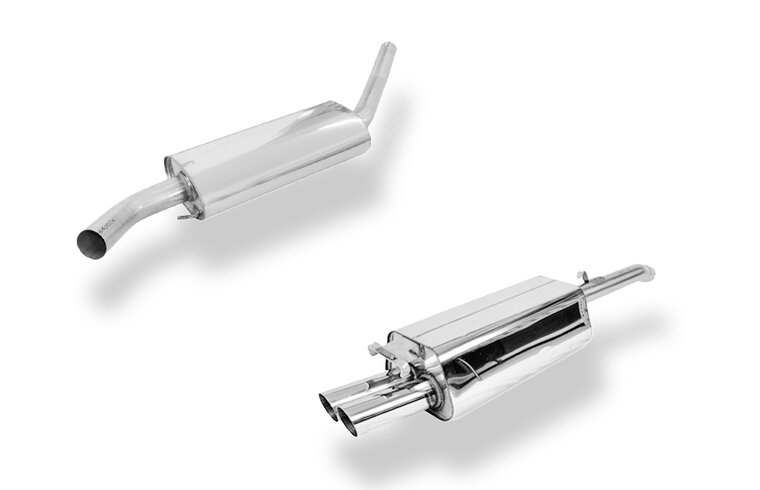 Fox Sportuitlaat Audi 100/A6 Type C3/C4 Voorwielaandrijving Achter- en voordemper - 2x70 Type 14
