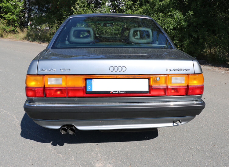 Fox Sportuitlaat Audi 100 quattro Type C3 achterdemper - 2x63 Type 10