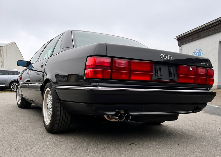 Fox Sportuitlaat Audi 100 quattro Type C3 / Audi 200 Type 44Q Achterdemper - 2x63 Type 10