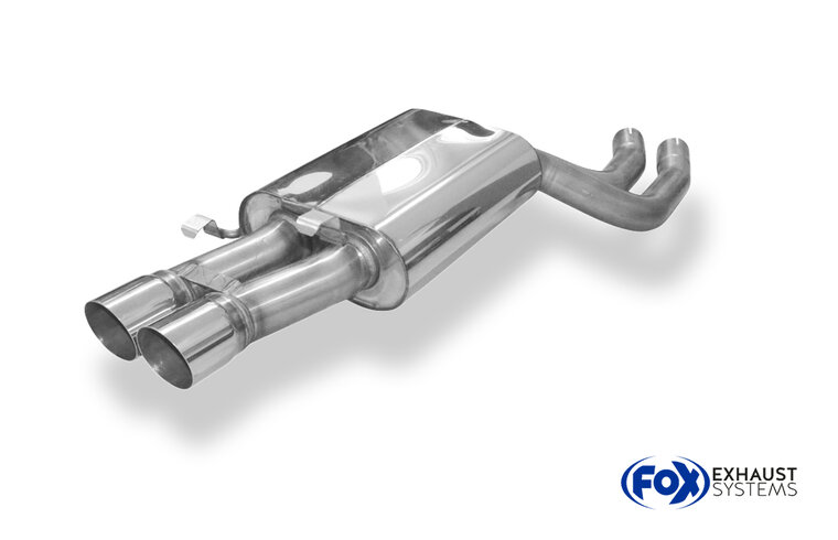 Fox Sportuitlaat Audi 100/A6 Type C4 quattro achterdemper - 2x76 Type 14