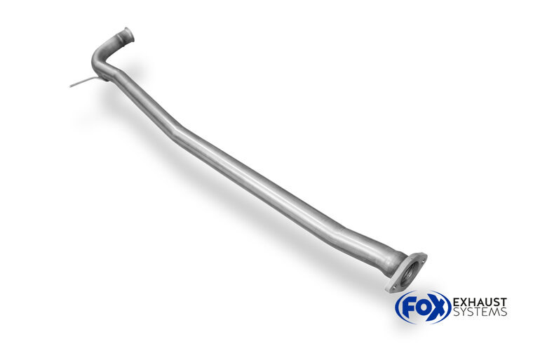 Fox Sportuitlaat Vervangingspijp voor de voordemper van de Renault 19