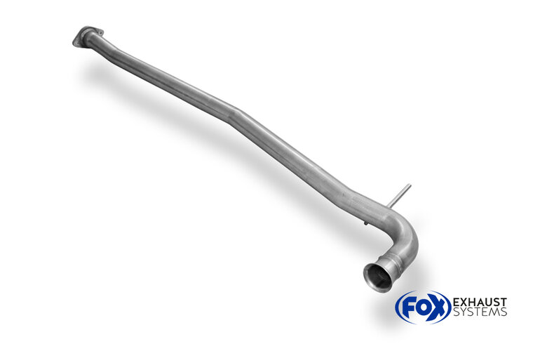 Fox Sportuitlaat Vervangingspijp voor de voordemper van de Renault 19