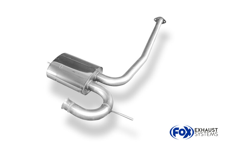 Fox Sportuitlaat Renault 19 voor de geluiddemper