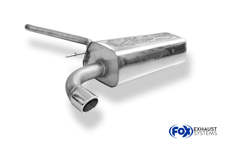 Fox Sportuitlaat BMW F20/21 - 114i/ 116i Achterdemper - 1x76 Type 16