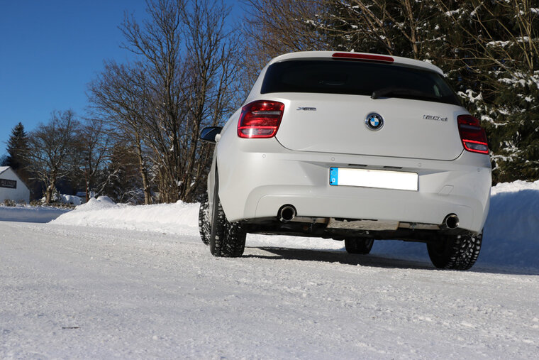 Fox Sportuitlaat BMW F20/F21 - 120d Achterdemper dwarsuitgang rechts/links - 1x90 Type 25 rechts/links