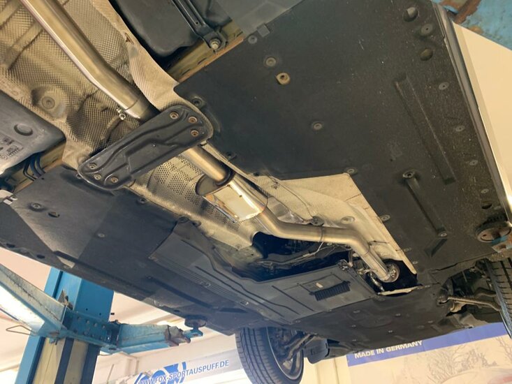 Fox Sportuitlaat BMW F20/21 - 116i voor de uitlaatdemper