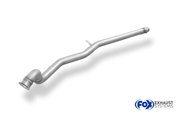 Fox Sportuitlaat Vervangingspijp voor de voordemper van de Peugeot 206 RC