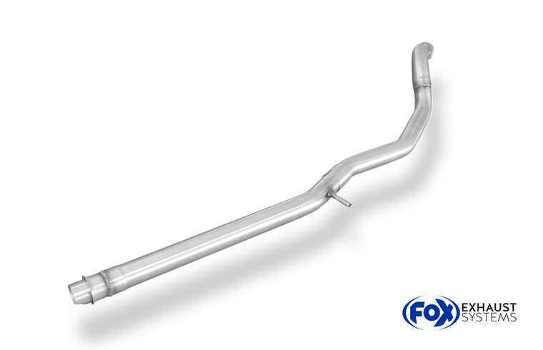 Fox Sportuitlaat Vervangingspijp voor de voordemper van de Peugeot 206 RC