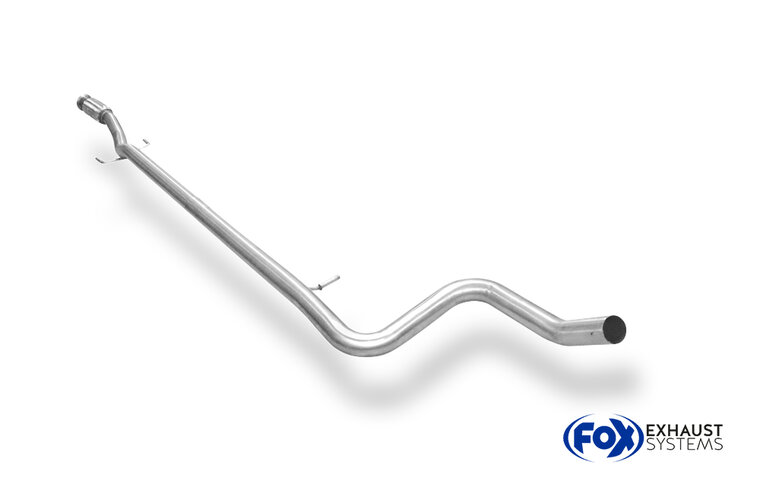 Fox Sportuitlaat Vervangingspijp voor de voordemper van de Peugeot 207 RC/ 208 GTI/ 1.6 16V