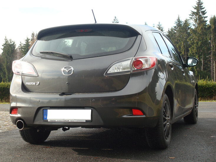 Fox Sportuitlaat Mazda 3 BL - Benzine Achterdemper - 1x100 Type 16