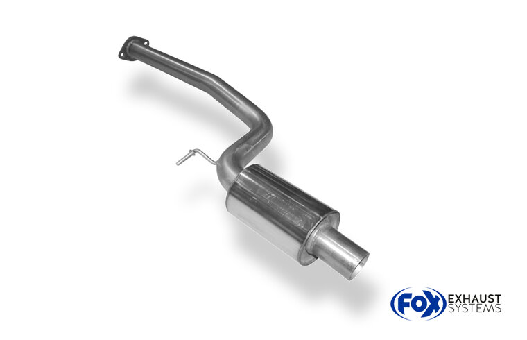 Fox Sportuitlaat Mazda 3 BL - Dieselvoordemper