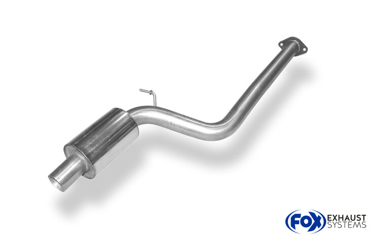 Fox Sportuitlaat Mazda 3 BL - Dieselvoordemper