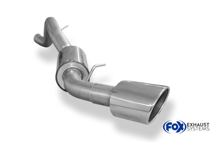 Fox Sportuitlaat Mazda 3 BL - Diesel Achterdemper - 129x106 Type 32