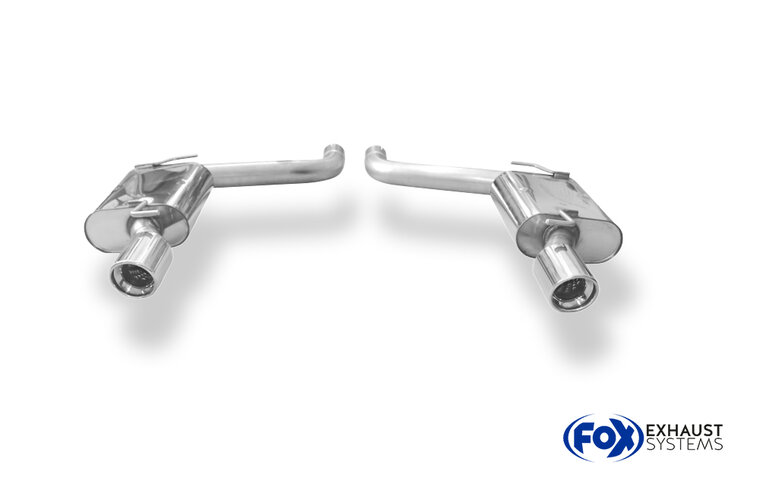 Fox Sportuitlaat Chrysler 300C SRT8 achterdemper rechts/links - 1x100 type 17 rechts/links