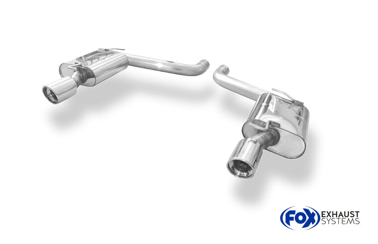 Fox Sportuitlaat Chrysler 300C SRT8 achterdemper rechts/links - 1x100 type 17 rechts/links