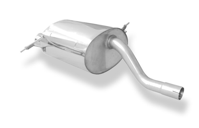 Fox Sportuitlaat BMW E36 316i/318Ti compacte achterdemper - 2x76 Type 10