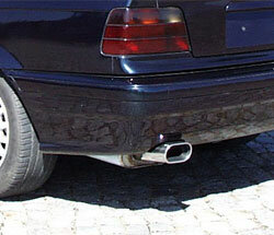 Fox Sportuitlaat BMW E36 316/ 318/ 320/ 323/ 325/ 328 Achterdemper - 135x80 Type 53