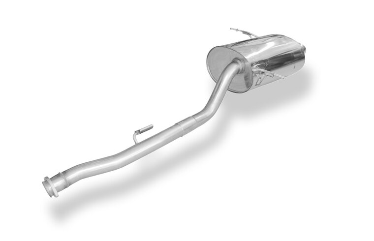 Fox Sportuitlaat BMW E36 316Ti achterdemper - 2x80 Type 13