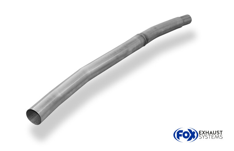 Fox Sportuitlaat BMW E46 316Ti/318Ti voordemper vervangingspijp, enkele uitlaat